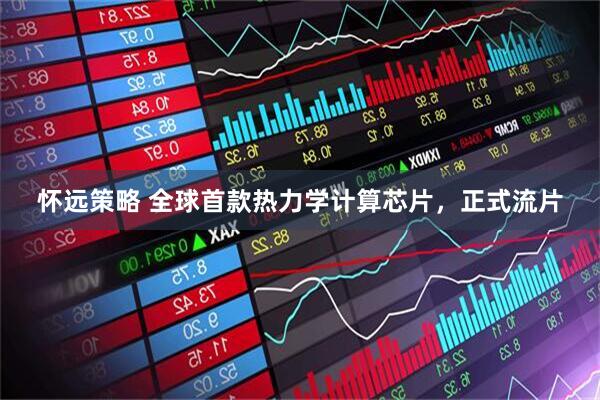 怀远策略 全球首款热力学计算芯片，正式流片