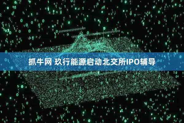 抓牛网 玖行能源启动北交所IPO辅导
